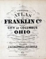 Franklin County and Columbus 1872 